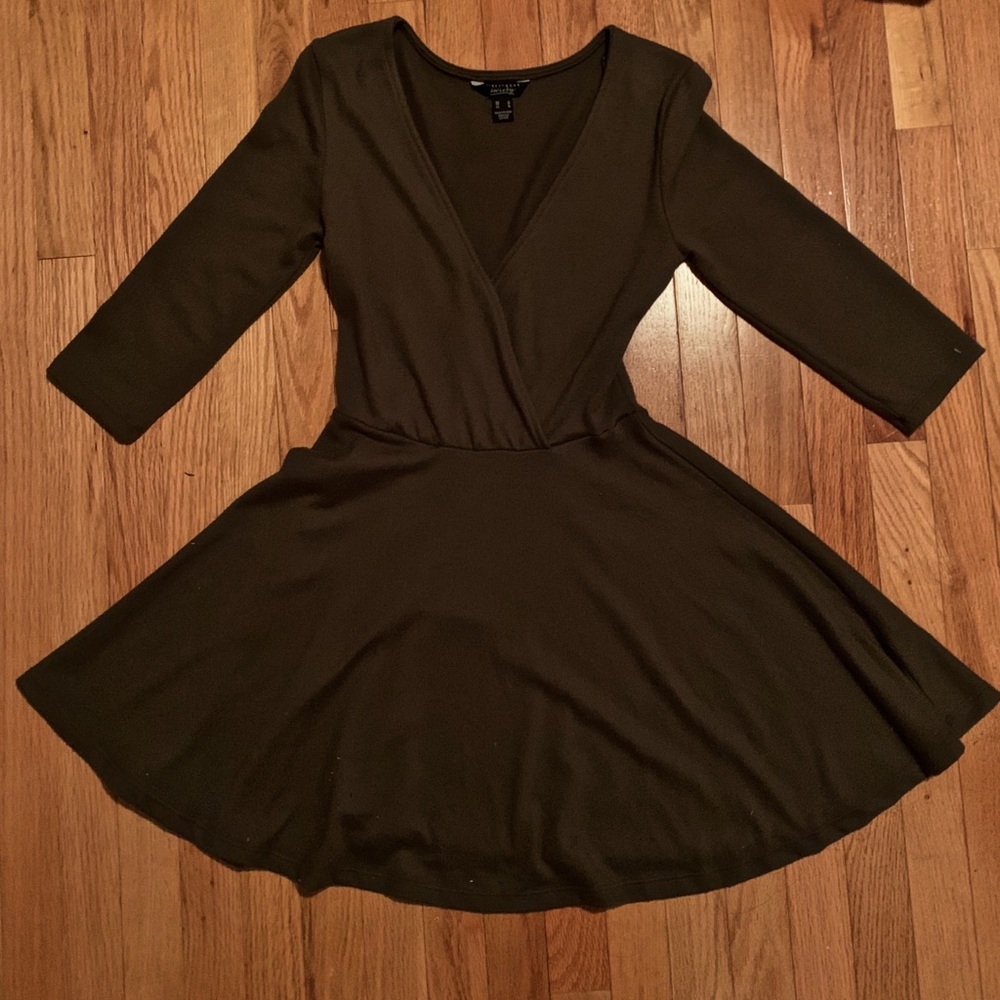 Olive Green Dress